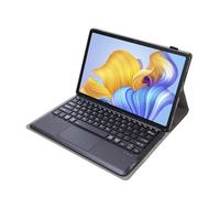 NXCVBNKZJ kuaijiexiaopu Étui de Protection en Cuir for Clavier, Capuchon de Touche Blanc, adapté à Xiaomi Pad 6S Pro-12,4 pouces-2023(Black+Black Touch Keyboard)