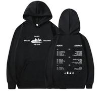 NXKAFAH Halsey pour My Last Trick Album de tournée 2025 : Nouveaux Sweats à Capuche pour Hommes et Femmes vêtements Pop Manches Longues Streetwear Hip-hop