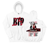 NXKAFAH Sweat à Capuche BTR in Real Life Worldwide Tour Big Time Rush Band Fashion Sweatshirts à Capuche à Manches Longues pour Hommes Pulls Streetwear