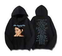 NXKAFAH Sweat à Capuche de Luxe Gracie Abrams New Song The Secret of Us, Tendance créative, Pull Polyvalent, Automne, Femmes et Hommes