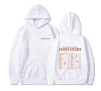 NXKAFAH Sweat à Capuche Homme Pierre Garnier deuxième Tour Sweat à Capuche décontracté imprimé à Manches Longues pour Homme