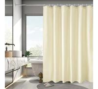 NXMYDBD Rideau de Douche en Tissu imperméable - Doublure de Douche en Tissu Doux et léger, Rideaux de Douche pour Salle de Bain, Lavable en Machine 90x170cm/(WxH)