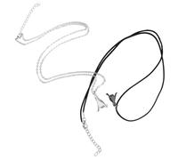 NXNONEPD 1pair assortiment Colliers de couple Colliers suspendus décoratifs pour hommes Collier pour petit ami Romantique présente pour couples Design durable léger