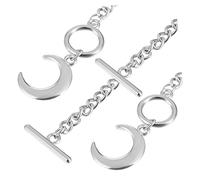 NXNONEPD 2 PCS Colliers pendentifs Half Moon