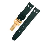 NXNONEPD 22 mm 21 mm Nature Fluororubber Rubber avec une bande de montre Rivet pour le bracelet de bracelet à poigne Portuyser STRAP QW