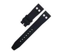 NXNONEPD 22 mm 21 mm Nature Fluororubber Rubber avec une bande de montre Rivet pour le bracelet de bracelet à poigne Portuyser STRAP QW