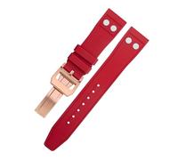 NXNONEPD 22 mm 21 mm Nature Fluororubber Rubber avec une bande de montre Rivet pour le bracelet de bracelet à poigne Portuyser STRAP QW