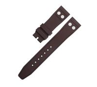 NXNONEPD 22 mm 21 mm Nature Fluororubber Rubber avec une bande de montre Rivet pour le bracelet de bracelet à poigne Portuyser STRAP QW