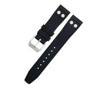 NXNONEPD 22 mm 21 mm Nature Fluororubber Rubber avec une bande de montre Rivet pour le bracelet de bracelet à poigne Portuyser STRAP QW
