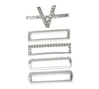 NXNONEPD 5pcs Watch Band Decorative Charms Sangle Ornement compatible avec des anneaux élégants Watch pour les mariages et un matériau en alliage de zinc de usure quotidienne