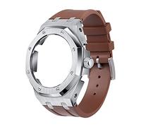 NXNONEPD 5rd Kit Silicone Watch Band Strap Metal Bezel Models For GA2100/GA2110, Men's Watch Modding Replacement Accessories Set, Case Band With Tools