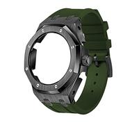 NXNONEPD 5rd Kit Silicone Watch Band Strap Metal Bezel Models For GA2100/GA2110, Men's Watch Modding Replacement Accessories Set, Case Band With Tools