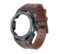 NXNONEPD 5rd Soft Silicone Strap Metal Case For GA2100VB-1A,GA2100-1A1,GA2100-7A Mod Retrofit Kit