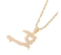NXNONEPD Accessoires pour hommes et femmes La République d'Haïti Carte Pendant Collier Port-Au-Prince Map Charm Jewelry Wedding Anniversary, Saint Valentin, Cadeau d'anniversaire de Noël