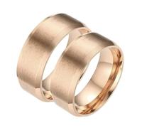NXNONEPD Anneau d'hommes de mariage, anneaux de couples mat, fiançailles à anneau gothique en acier inoxydable