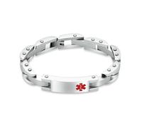 NXNONEPD Bijoux commémoratif bracelet de crémation KeepSake en acier inoxydable Personnaliser le bracelet pour les cendres