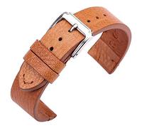 NXNONEPD Bouchons de montre en cuir en cuir 18 mm 20 mm 22 mm hommes femmes Boucche de montre vintage Blet avec boucle d'épingle en acier inoxydable