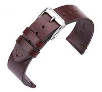 NXNONEPD Bouchons de montre en cuir en cuir 18 mm 20 mm 22 mm hommes femmes Boucche de montre vintage Blet avec boucle d'épingle en acier inoxydable
