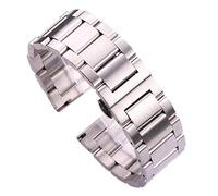 NXNONEPD Bracelet de montre en acier inoxydable 18 20 21 22 23 24 mm Silt Silver Metal Watch Bandle Boucche Déploiement Touplement ACCESSOIRES ACCESSOIRES ACCESSIONNANTS