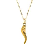 NXNONEPD Collier accessoires en argent sterling coloré pour femmes hommes, charme de corne, collier de piment, bijoux d'anniversaire