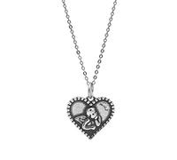 NXNONEPD Collier pour les adolescents, les femmes Chain Cable Heart et Angel Design Promed Collier pour hommes et femmes