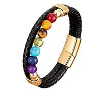 NXNONEPD Crémation bijoux perles de lave pour cendres pour femmes hommes Geriness Leather Memorial S, 4,20cm