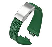 NXNONEPD Fluoro Rubber Strap，For PRX Series Super Player 35mm 40mm Women Men FKM Quick Release Folding Buckle Watch Band 11mm 12mm