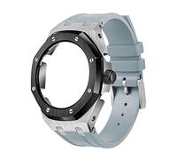 NXNONEPD For GA2100 2110 Metal Watch Case Stainless Steel Bezel Rubber Strap GA2100 Watchband