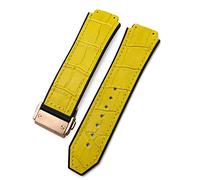 NXNONEPD For HUBLOT Classic Fusion Universe Big Bang Series Watch Strap，Cowhide Rubber Watchband 25-19mm Calfskin Bracelets sport men and wom Watchbands