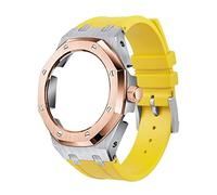 NXNONEPD GA2100 5rd Offshore Metal Watch Bezel Viton Strap Retrofit Kit For GA-2100/GA-2110 Watchband