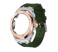 NXNONEPD GA2100 5rd Offshore Metal Watch Bezel Viton Strap Retrofit Kit For GA-2100/GA-2110 Watchband