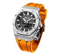 NXNONEPD GA2100 MOD Kit For GA2100HC-2A Metal Watch Case Silicone Strap 316 Stainless Steel Modified Accessories Bracelet Bezel bands