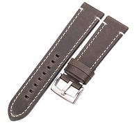 NXNONEPD , hand-stitched retro strap men's and women's leather 18 20 22 24mm strap stainless steel buckle,bracelet