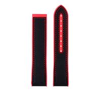 NXNONEPD Rubber Silicone Watch Strap Nylon Watchband For Omega 300 8900 Planet Ocean Tools 20mm 22mm Watchbands
