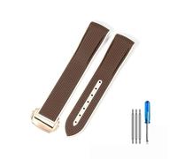 NXNONEPD Sangle de montre pour Omega Planet Joint Name Series 20 mm Couleur assortie Silicone Watch Band ARC Interface STACKS DE SHAPPLACEMENT IMPHERPORTHER ()