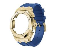 NXNONEPD Soft Silicone Strap Metal Case For GA2100-1A1 Mod Retrofit Kit