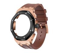 NXNONEPD Soft Silicone Strap Metal Case For GA2100-1A1 Mod Retrofit Kit