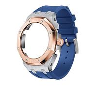 NXNONEPD Soft Silicone Strap Metal Case For GA2100-1A1 Mod Retrofit Kit