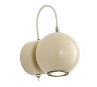 NXNONEPD Sphel Wall Sconce, Globe Metal Wall Lamp, Bedside Wall-Mounted Reading Light, DIY Adjustable Wall Lamps, Modern LED Wall Lights, Magnetic Design Wall Lighting Fixture