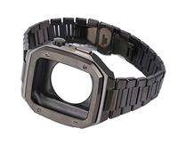 NXNONEPD Stainless Steel Integrated Watch Strap,For Band 44mm 45mm,Men Women Metal Bracelet Accessories,For Iwatch Series 9 8 7 6 5 4 SE Watchband