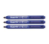PENTEL Marqueur permanent rétractable NXS15 Bleu