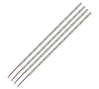NXSUCALBR 12V 5pcs 10pcs 20pcs Barre Lumineuse LED Bande Rigide En Aluminium Ruban LED 12V 25cm 50cm 5054 Barre Lumineuse Sous Armoire Blanc/Bleu/Rose(10pcs 50cm 36LEDs,Cool White)