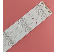 NXSUCALBR Éclairage TV LED for Polaroid PLDED3273A-C MSDV3233-U3 Bande de rétroéclairage LED Règle de ligne 32PAL535 LED315D10-07B 30331510219(6 pieces 2TV)