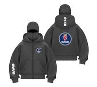 NXTBHDCW Sweat À Capuche Cagoule Confortable pour Hommes pour S.A.A.B Vestes À Capuche Hauts À Manches Longues Sweat À Capuche Double Survêtement Sweat Zippé-HuiS||L