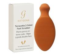 NXTGENN Pierre ponce pour les pieds - Exfoliant en terre cuite pour enlever les callosités pour les peaux dures - Outil de pédicure