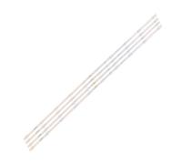 NXVASKEIP Bande de rétroéclairage LED for 49UJ6200, 49UJ620V, 49UJ6200-UA, 49UJ620V-ZA, 49PUF6072/T3, JL.D490A1330-001CS-M, 001BS-M2, HV490QUB-N8A Barre lumineuse(4 PCS For 1 TV)