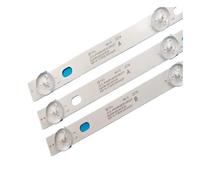 NXVASKEIP Bande de rétroéclairage LED for BBK43LEM-1043/FTS2C 43LEX-5058/FT2C JS-D-JP43DM-A81EC JS-D-JP43DM-B82EC JS D JP43DM A81EC E43DM1000 Barre lumineuse(10 Set - 30 Pcs)