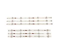 NXVASKEIP Bande LED 10 LED for Samsung UE43TU7025K UE43AU7175U UE43AU7105k UN43AU7700 UN43AU7700G UE43AU7100K UE43AU7100U UE43AU7170U Barre Lumineuse(6pcs Set for 1 TV)