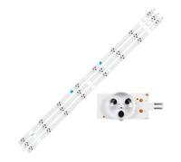 NXVASKEIP Lot de 3 rétroéclairages LED for écrans Sony KDL-32R415B, KDL-32R433B, 32R435B, KDL-32R410B, 32R420B, KDL-32R430B, LG INNOTEK 32 pouces WXGA NDSOEM WA WB Barre lumineuse