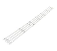 NXVASKEIP Rétroéclairage LED 6 V 45D3506V2W7C1B83714M 45A1 MS-L2770 R72-45D04-001 A3 M208 TA D 3C for Tlf45smart K45DLJ12US 45J110AFH 45JP1950 Barre lumineuse(1set -4pcs)